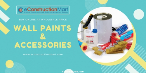 Buy Wall Paints, Putties, Primers, Distemper from eConstructionMart