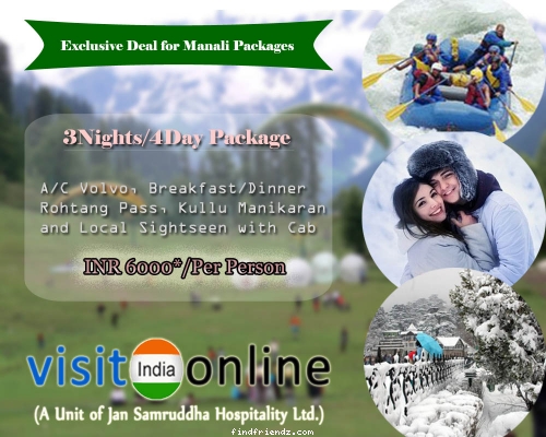 Manali Packages Just in 6000/-