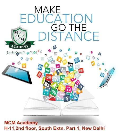 Distance learning institute in India MCM academy