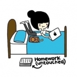 homework untouched