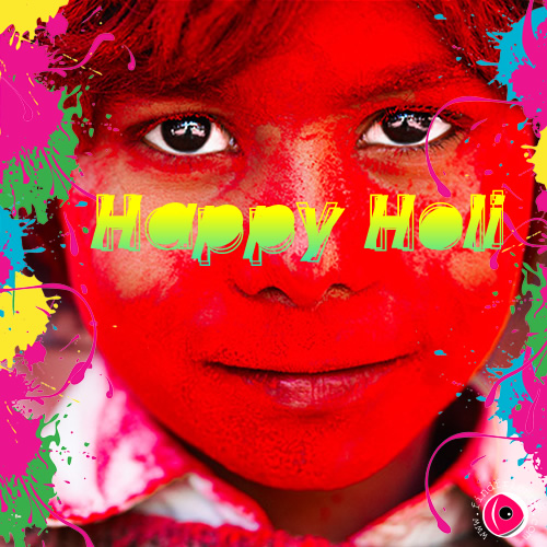 happy holi greeting cards