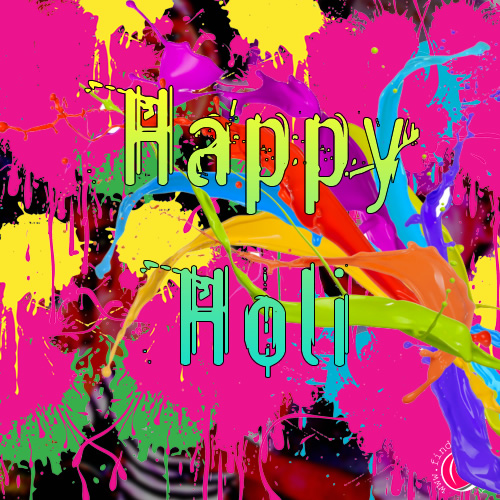 happy holi greeting cards