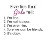 five lies that girls